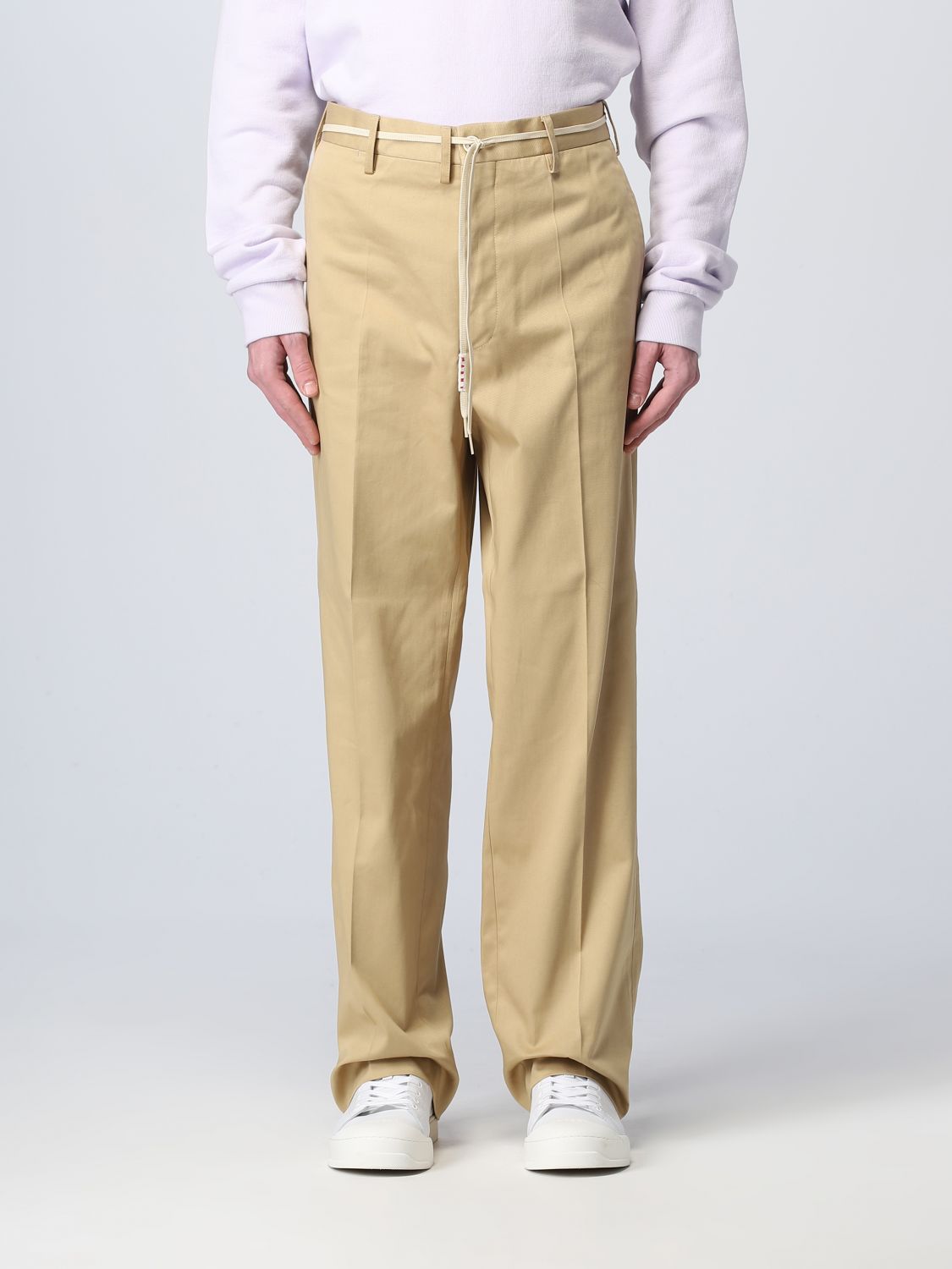 Marni Trousers MARNI Men colour Beige