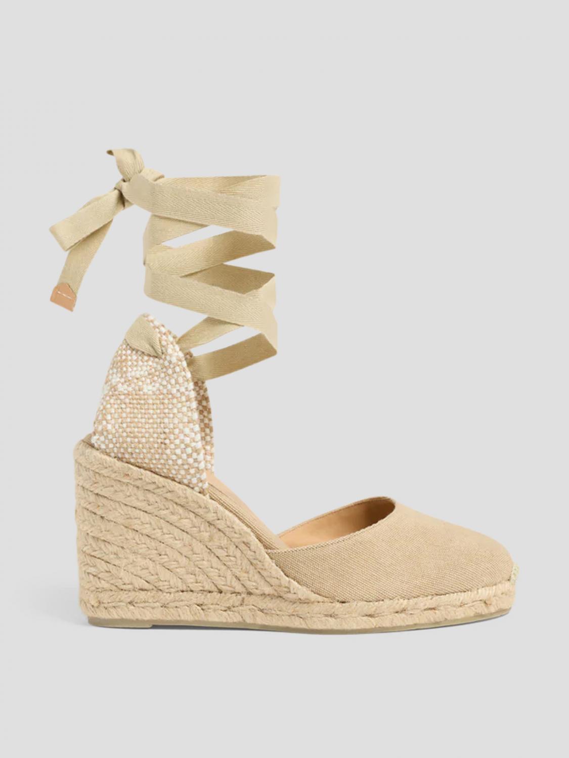 Castañer Wedge Shoes CASTAÑER Woman color Sand