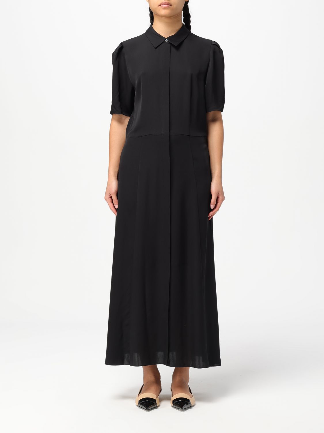 Theory Dress THEORY Woman colour Black