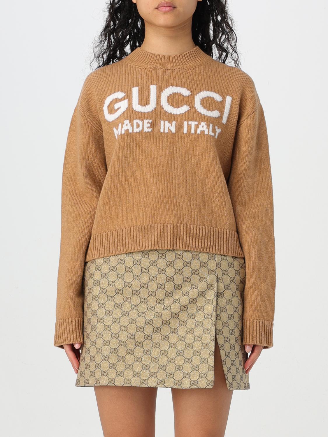 Gucci Sweater GUCCI Woman color Beige