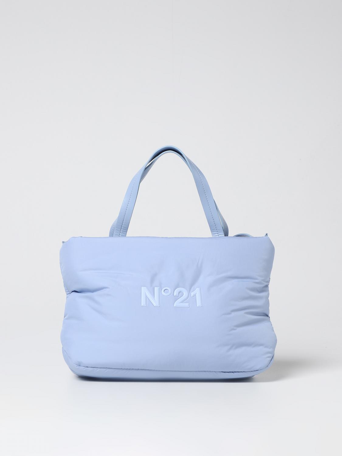 N° 21 Bag N° 21 Kids colour Gnawed Blue