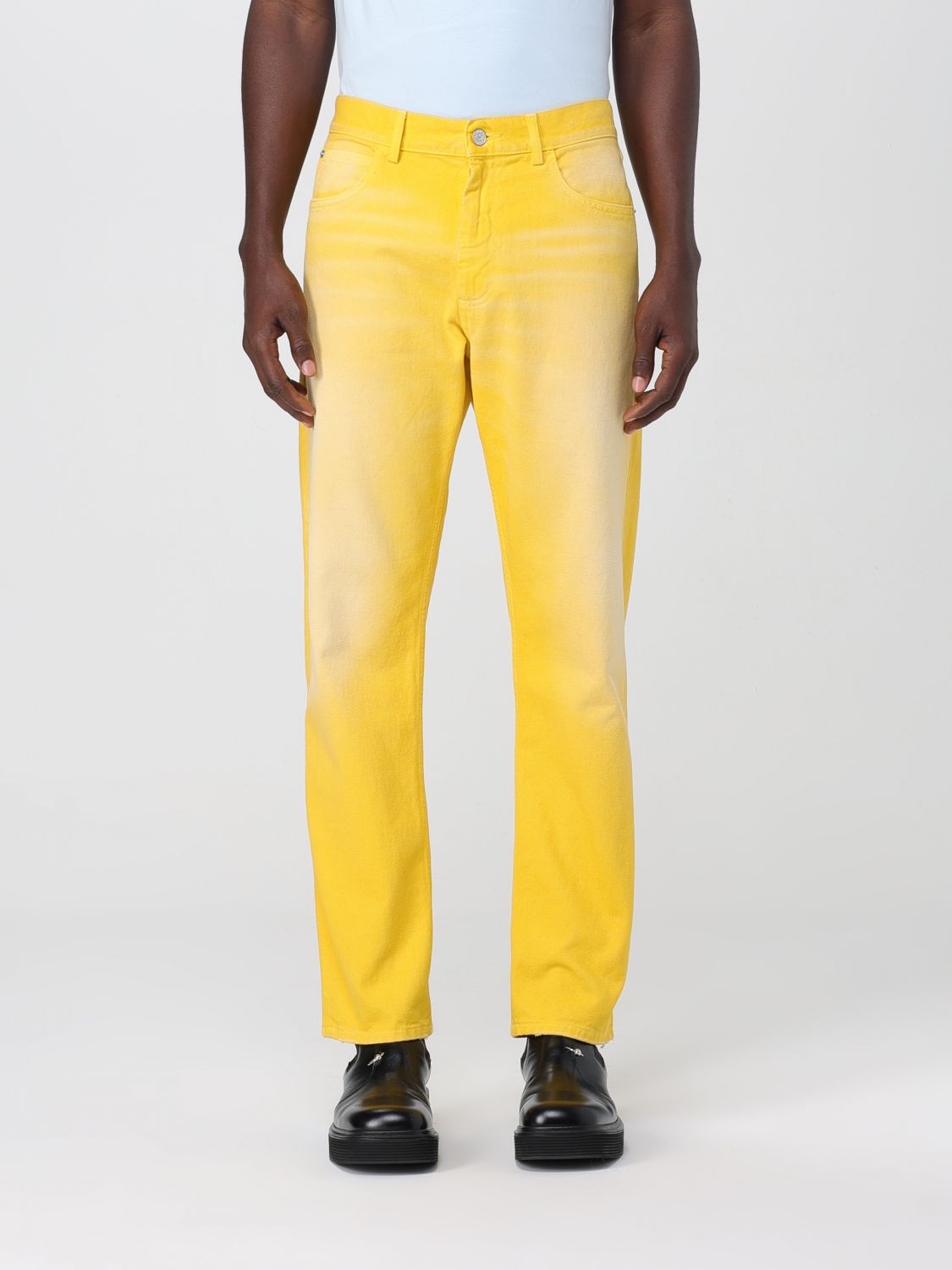 Marni Jeans MARNI Men colour Yellow