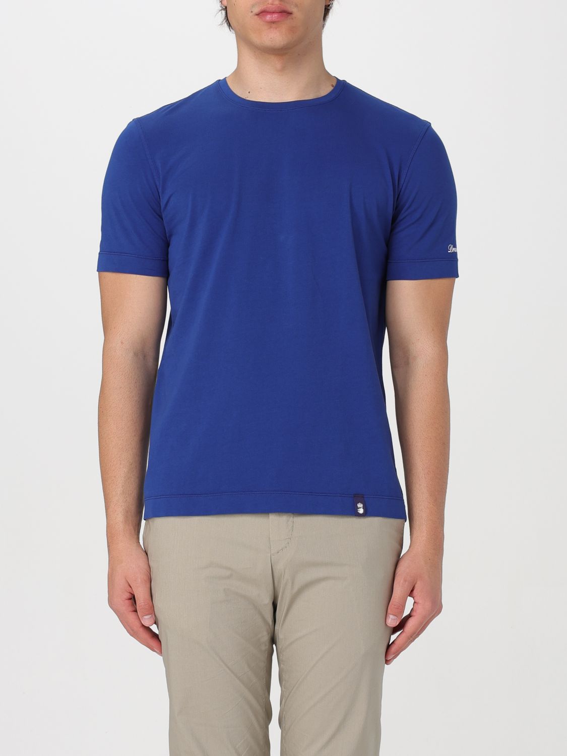 Drumohr T-Shirt DRUMOHR Men color Blue 2