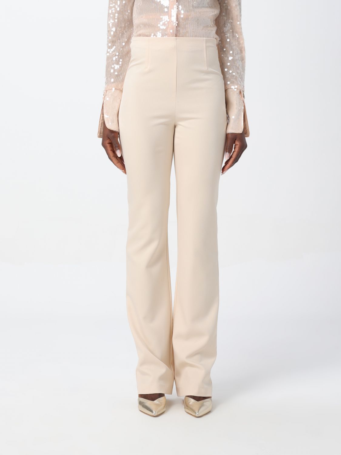 Patrizia Pepe Trousers PATRIZIA PEPE Woman colour Ivory