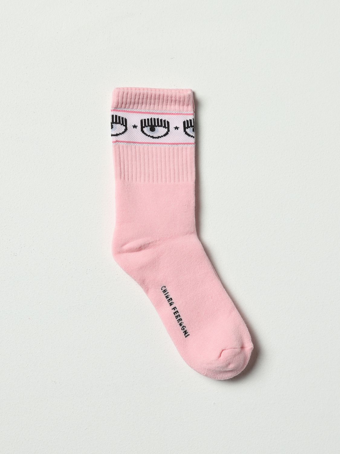 CHIARA FERRAGNI Socks CHIARA FERRAGNI Woman colour Pink