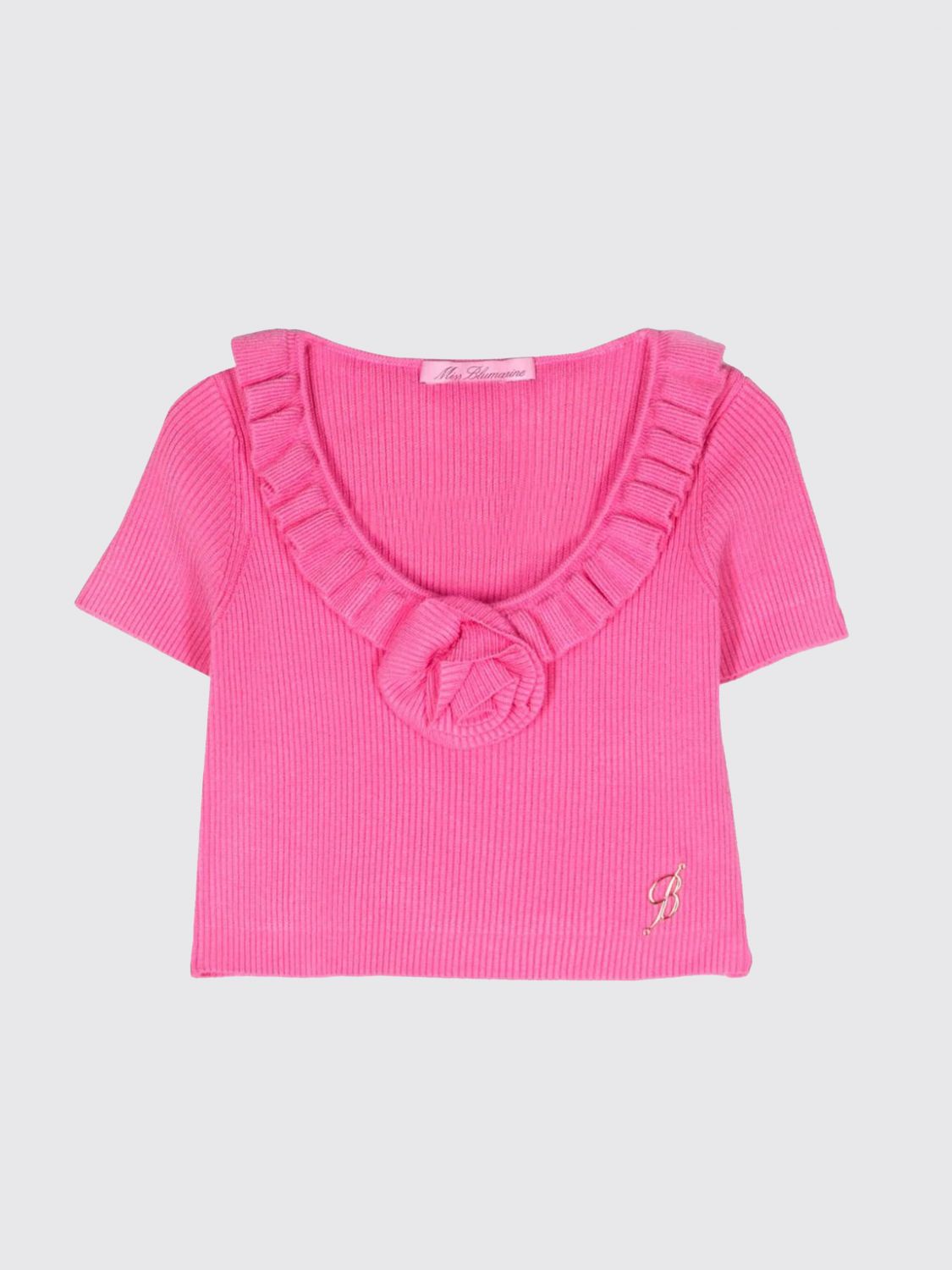 Miss Blumarine Polo Shirt MISS BLUMARINE Kids color Pink