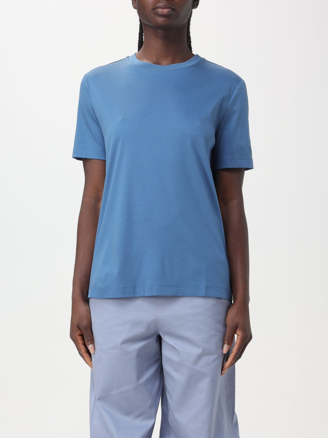 Max Mara Leisure T-Shirt MAX MARA LEISURE Woman colour Blue