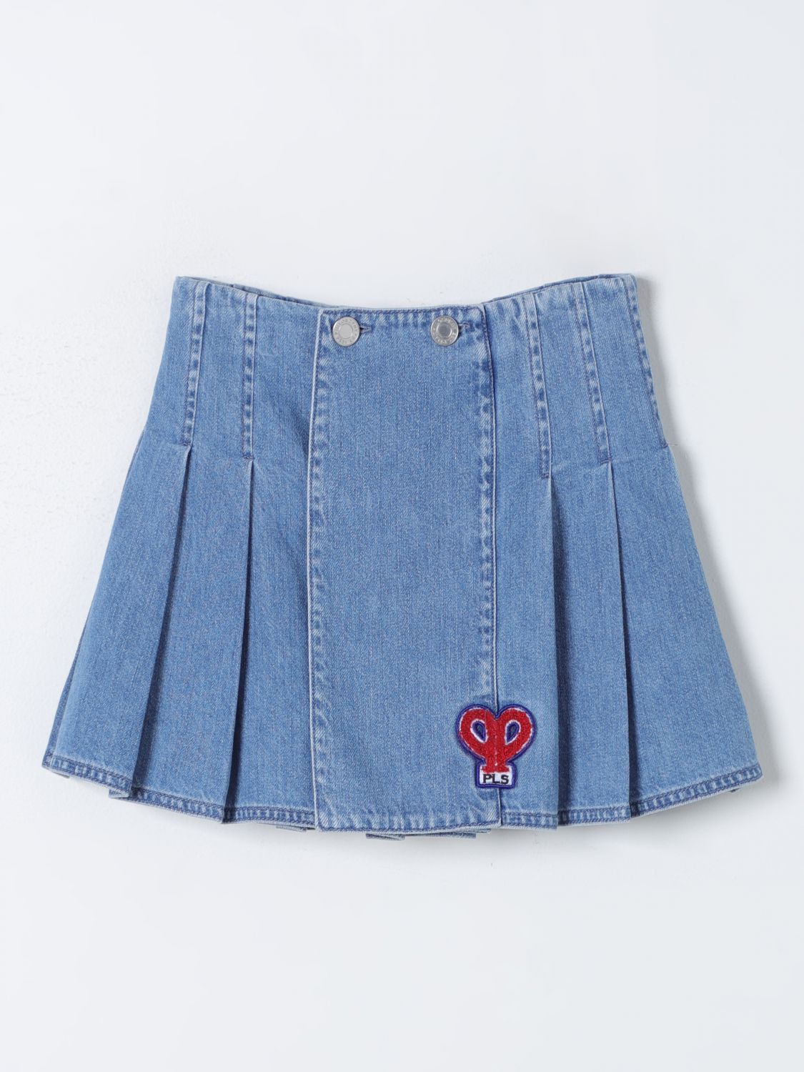 Philosophy Di Lorenzo Serafini Kids Skirt PHILOSOPHY DI LORENZO SERAFINI KIDS Kids colour Denim