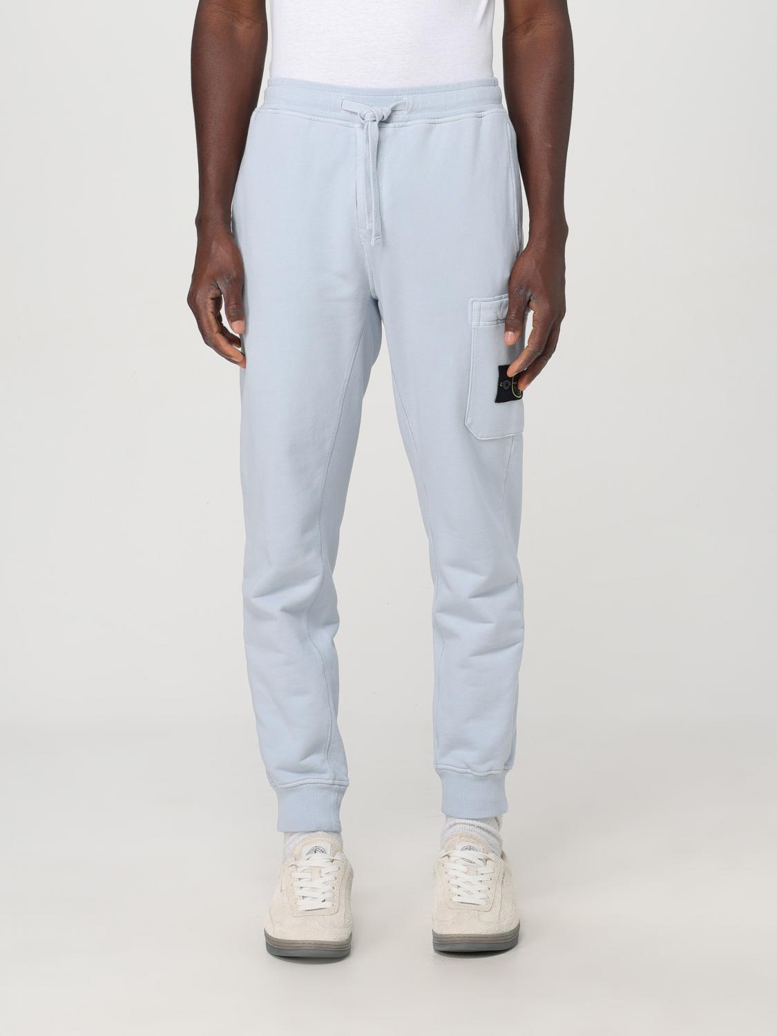 Stone Island Pants STONE ISLAND Men color Sky