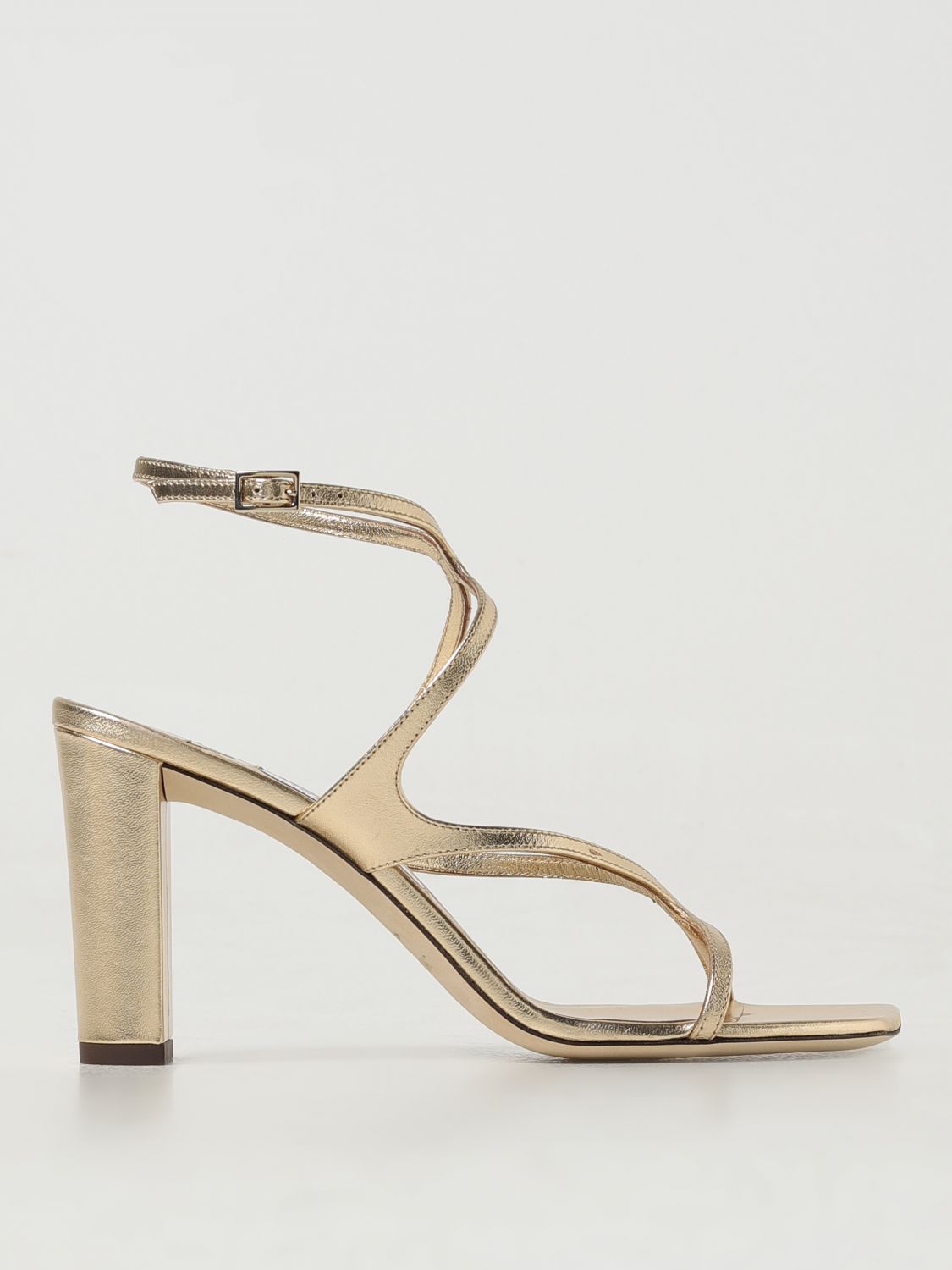 Jimmy Choo Heeled Sandals JIMMY CHOO Woman colour Gold