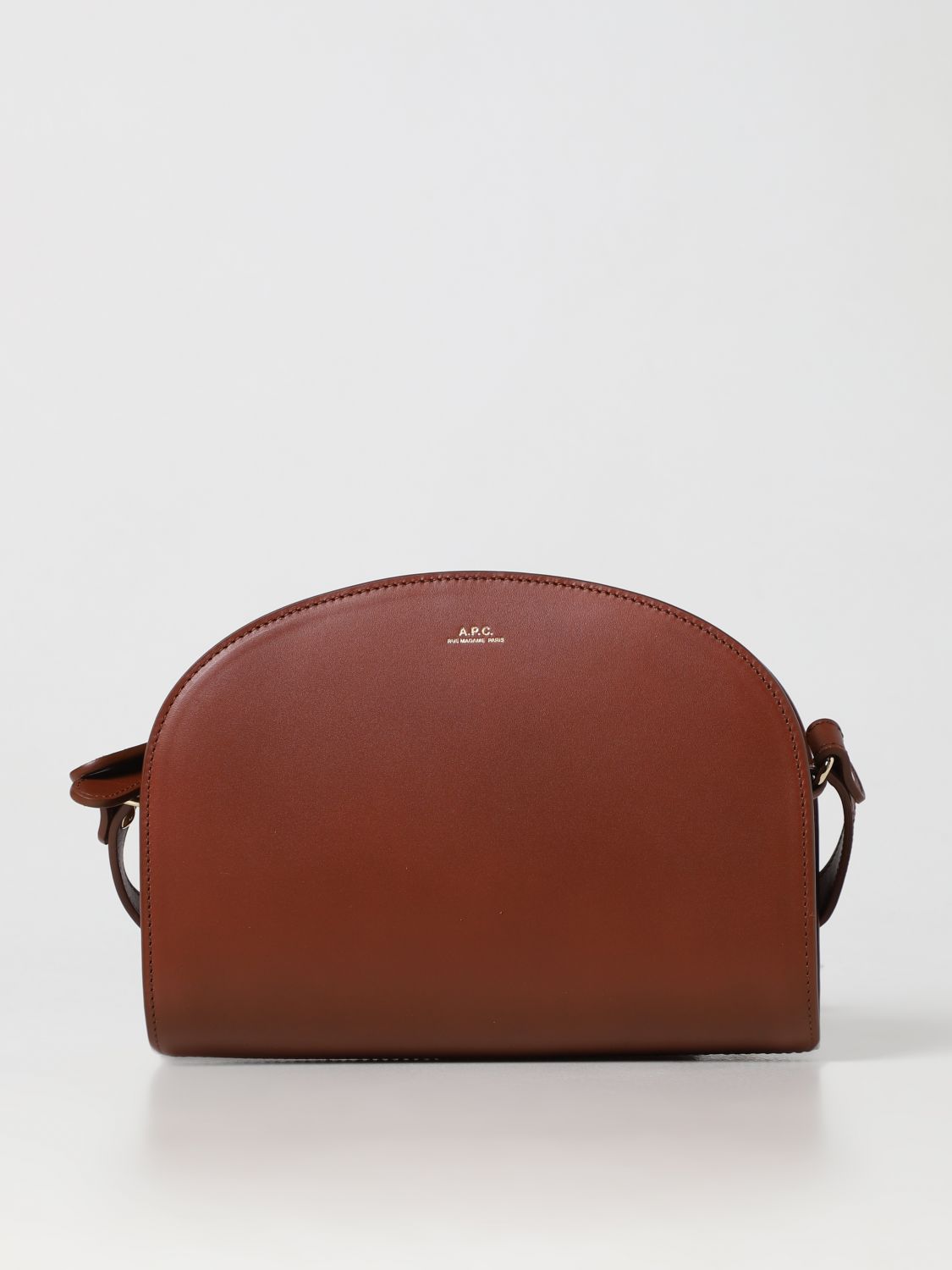 A.P.C. Crossbody Bags A.P.C. Woman colour Brown