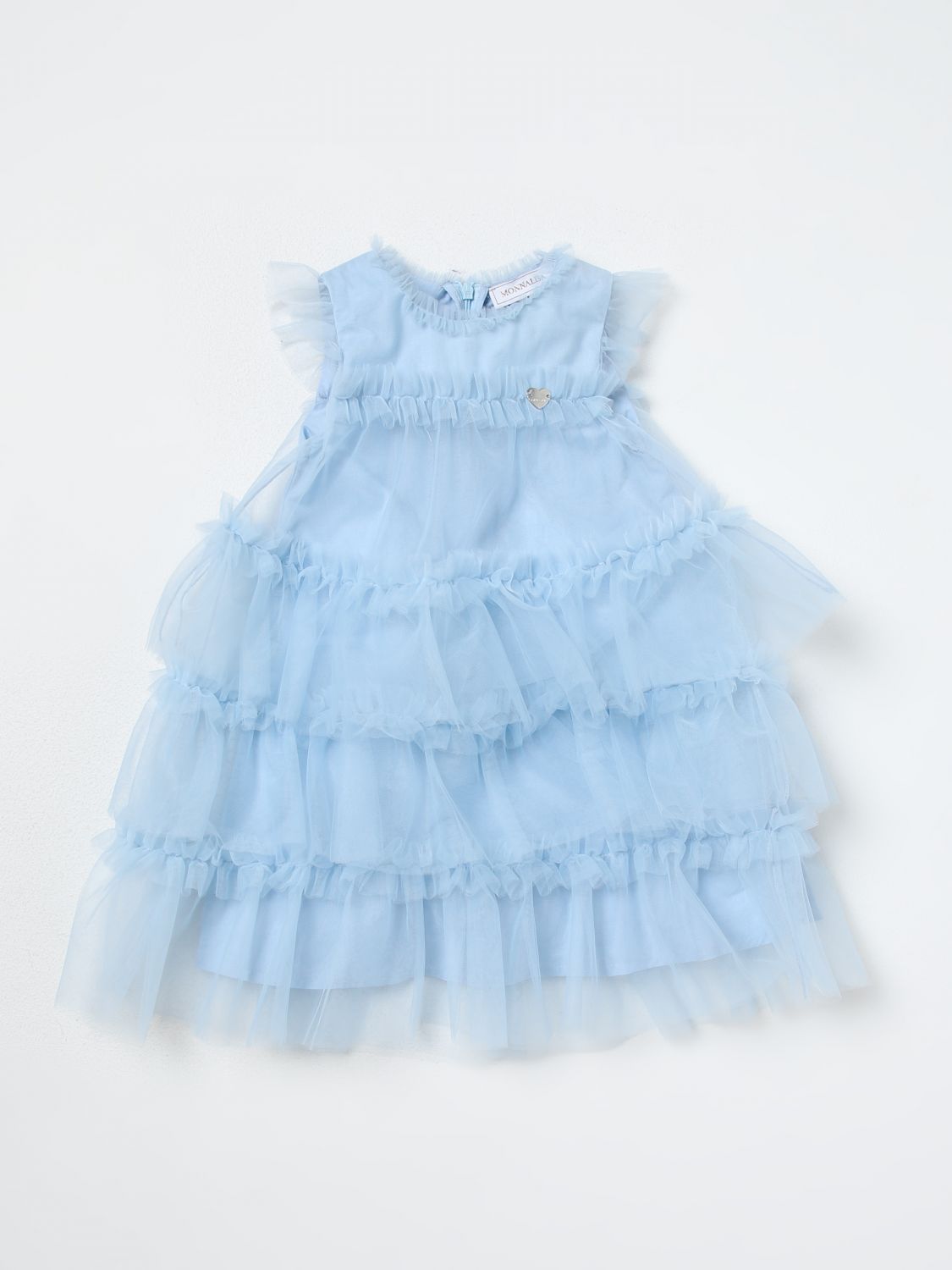 Monnalisa Dress MONNALISA Kids color Sky Blue