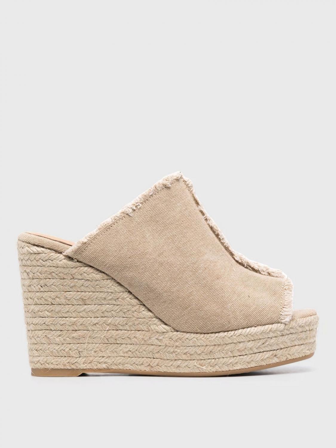 Castañer Wedge Shoes CASTAÑER Woman color Sand