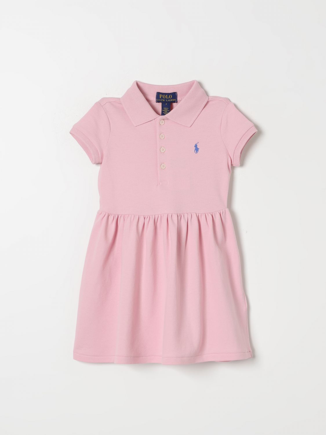 Polo Ralph Lauren Dress POLO RALPH LAUREN Kids color Pink