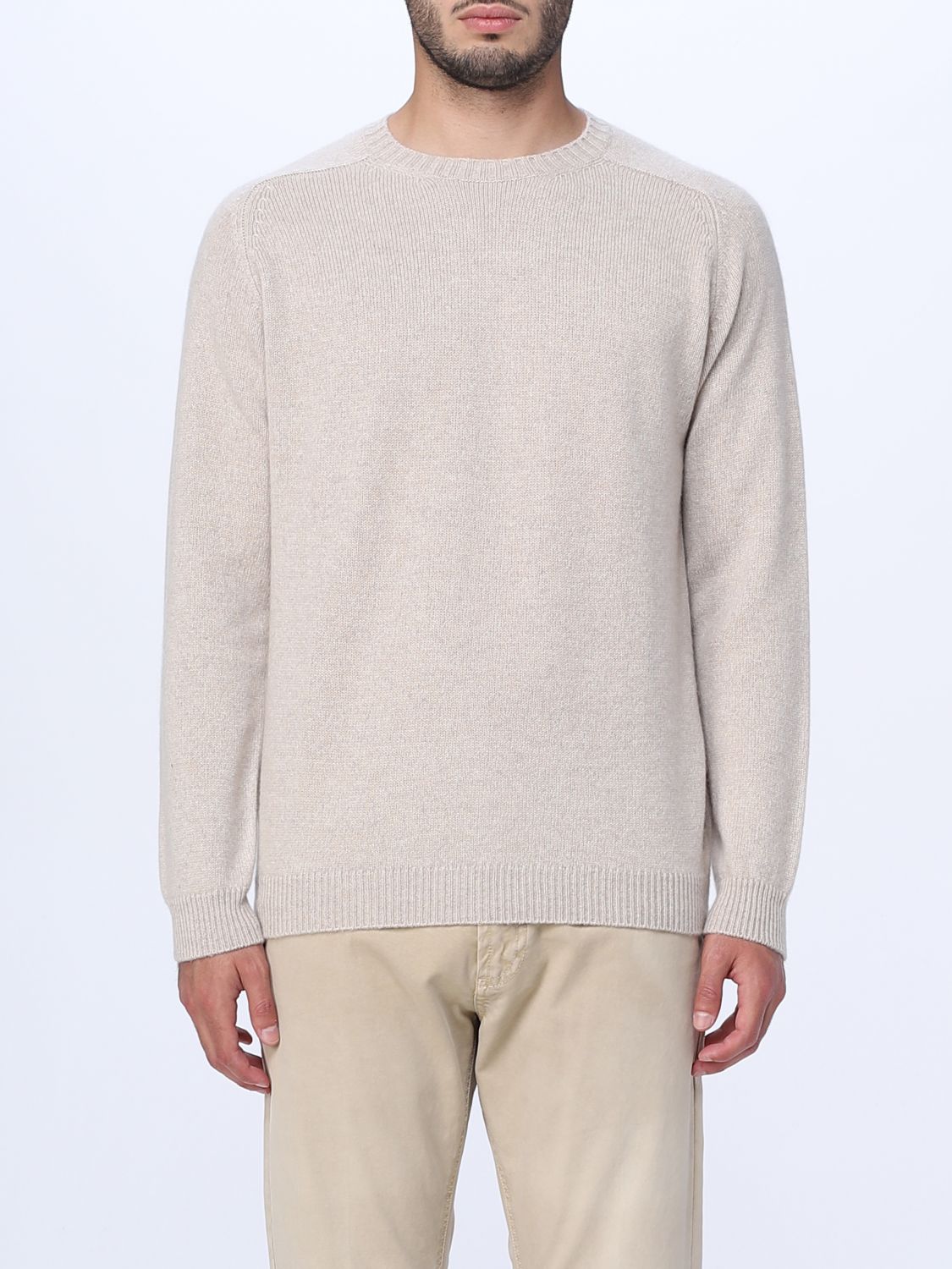 Boglioli Jumper BOGLIOLI Men colour Beige