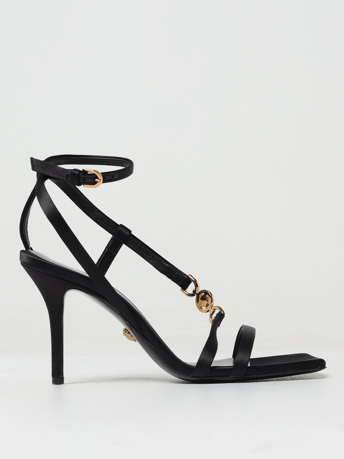 Versace Heeled Sandals VERSACE Woman colour Black