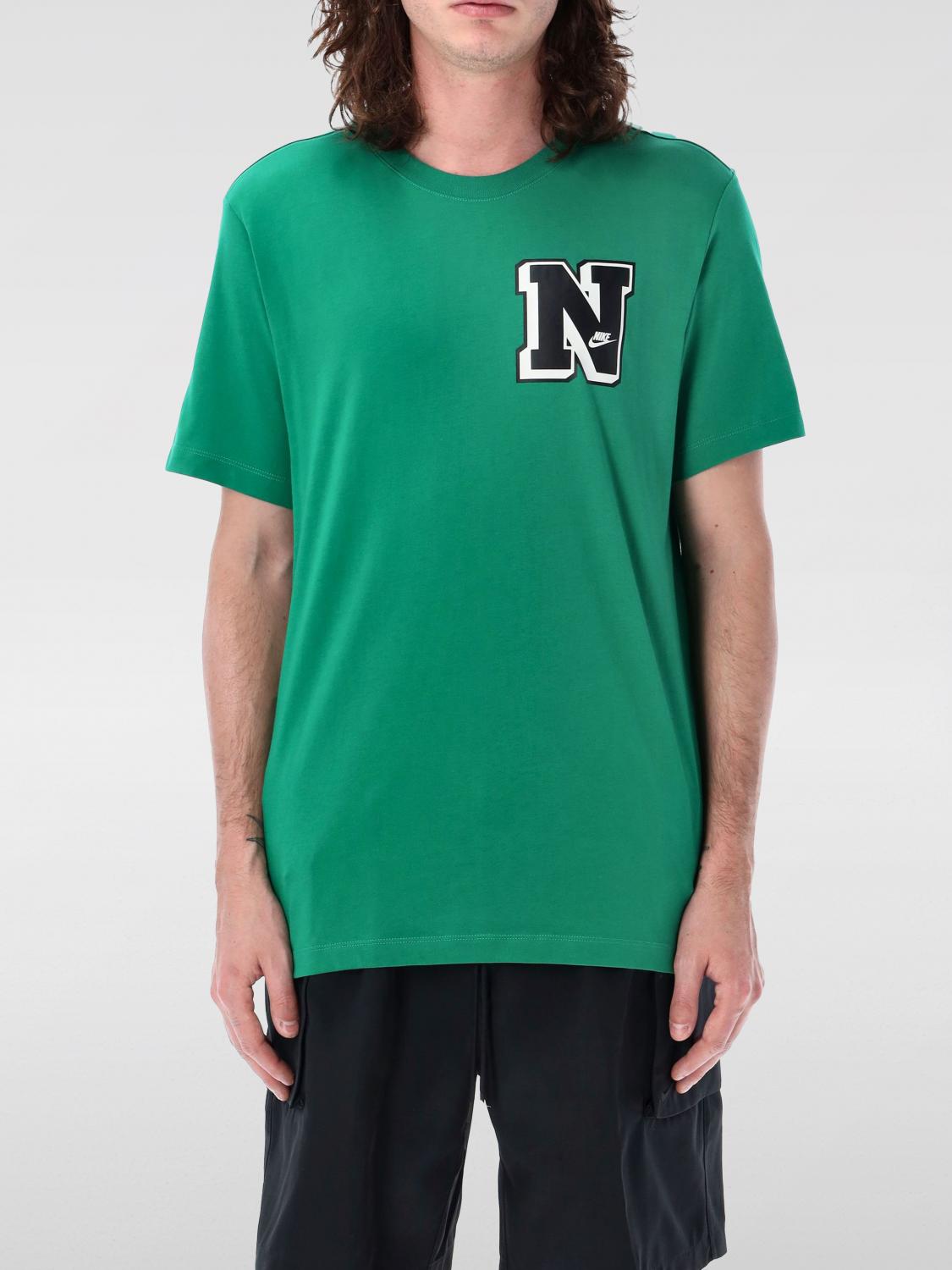 Nike T-Shirt NIKE Men color Green