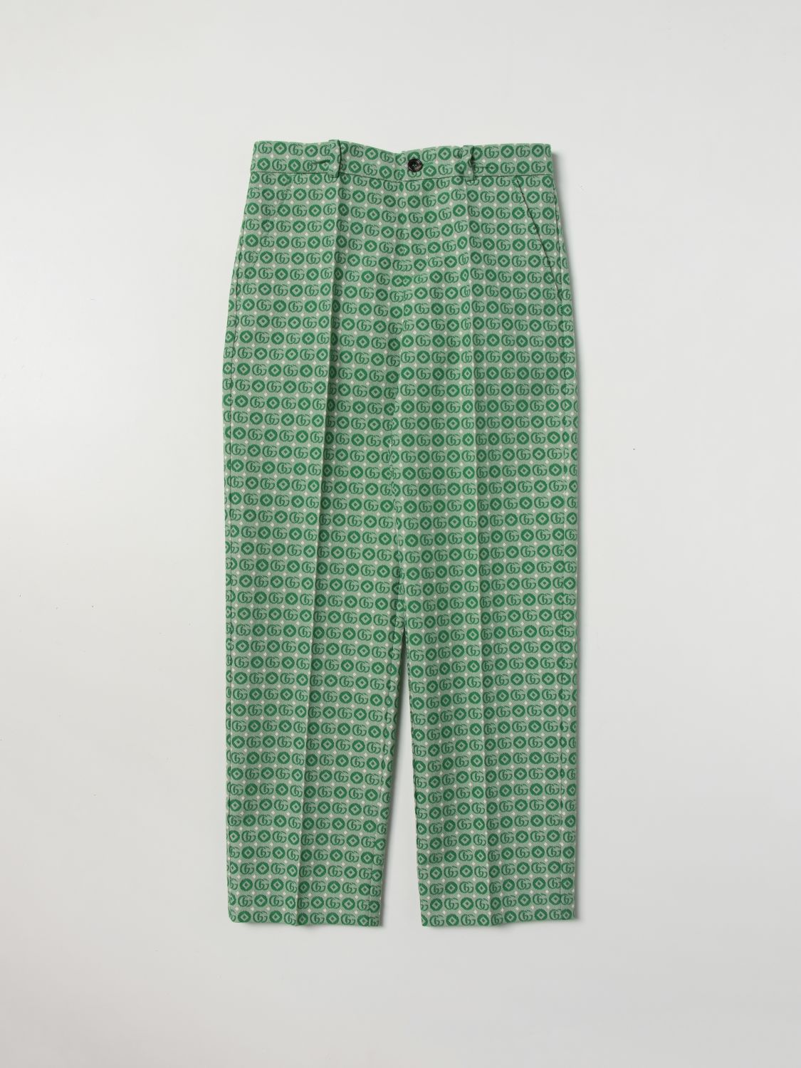 Gucci Trousers GUCCI Kids colour Green