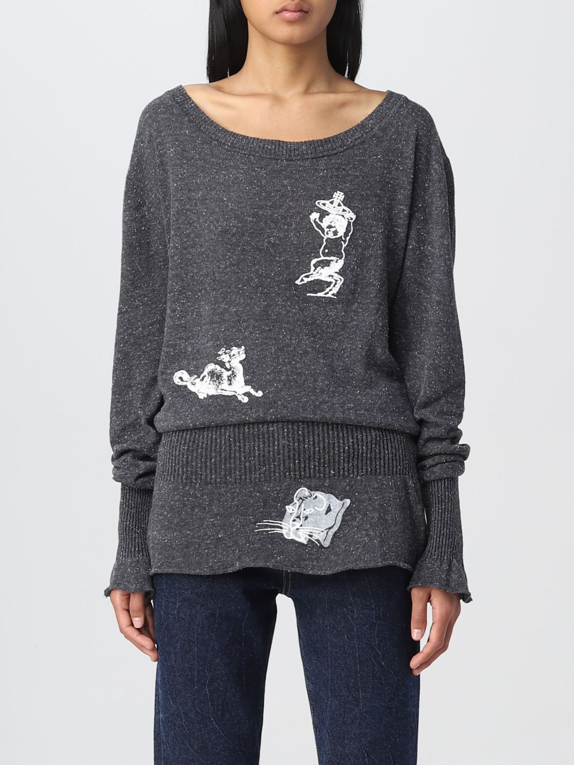 Vivienne Westwood Jumper VIVIENNE WESTWOOD Woman colour Grey