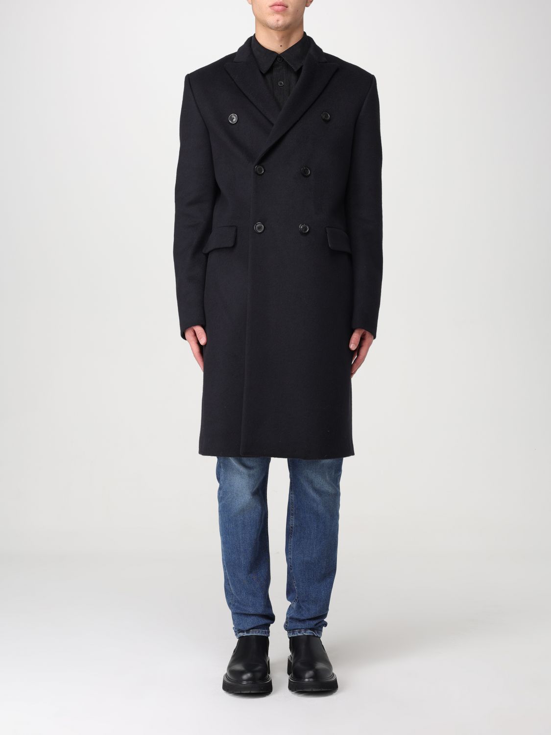 Grifoni Coat GRIFONI Men colour Black