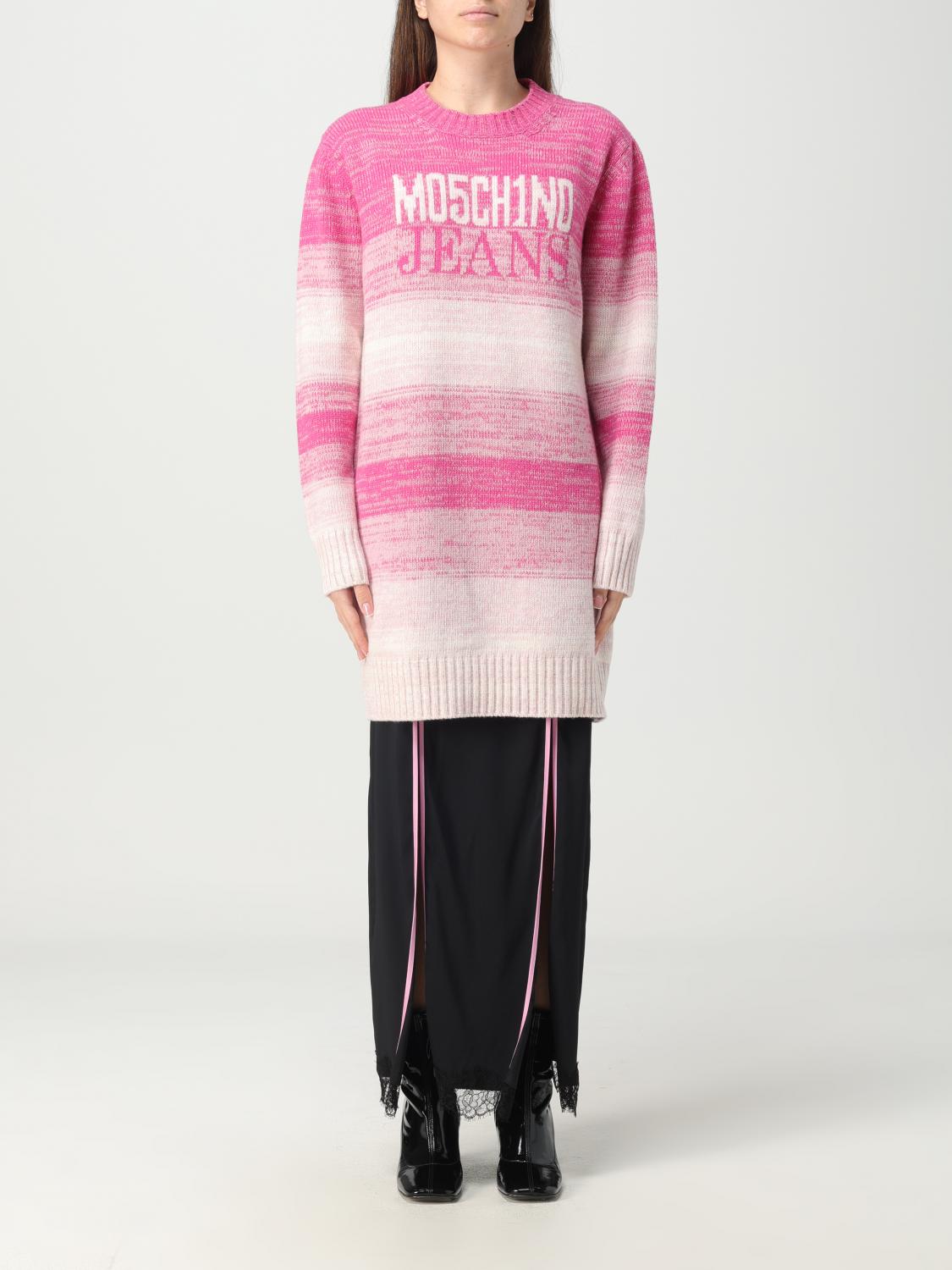 Moschino Jeans Jumper MOSCHINO JEANS Woman colour Pink