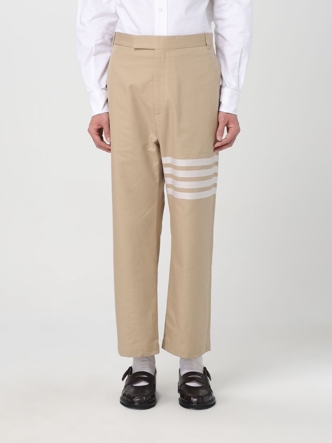 Thom Browne Trousers THOM BROWNE Men colour Brown