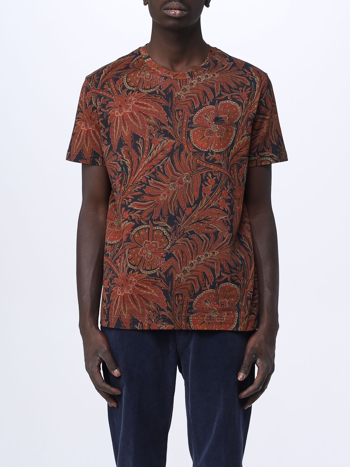 Etro T-Shirt ETRO Men colour Blue