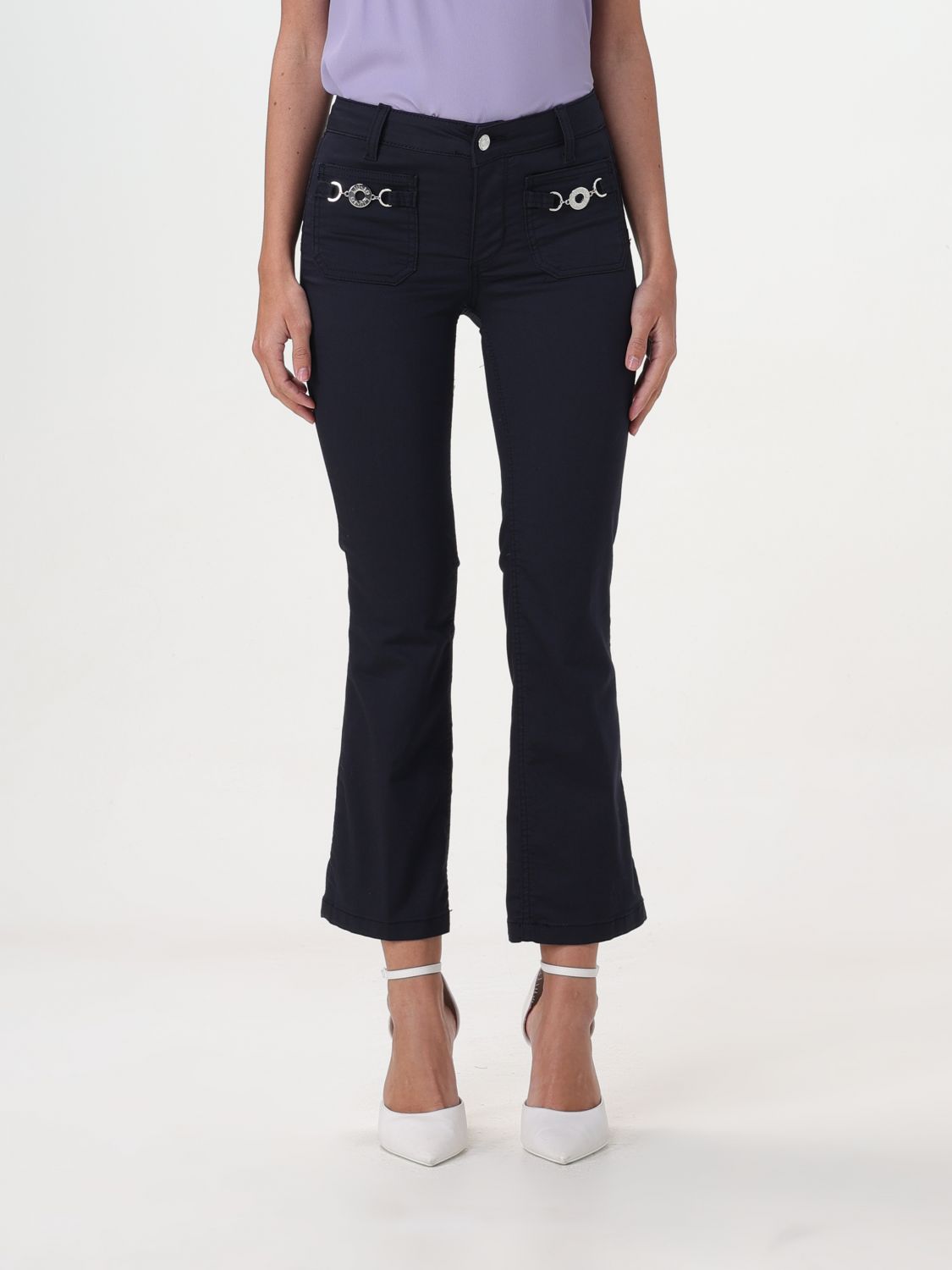 Liu Jo Trousers LIU JO Woman colour Blue