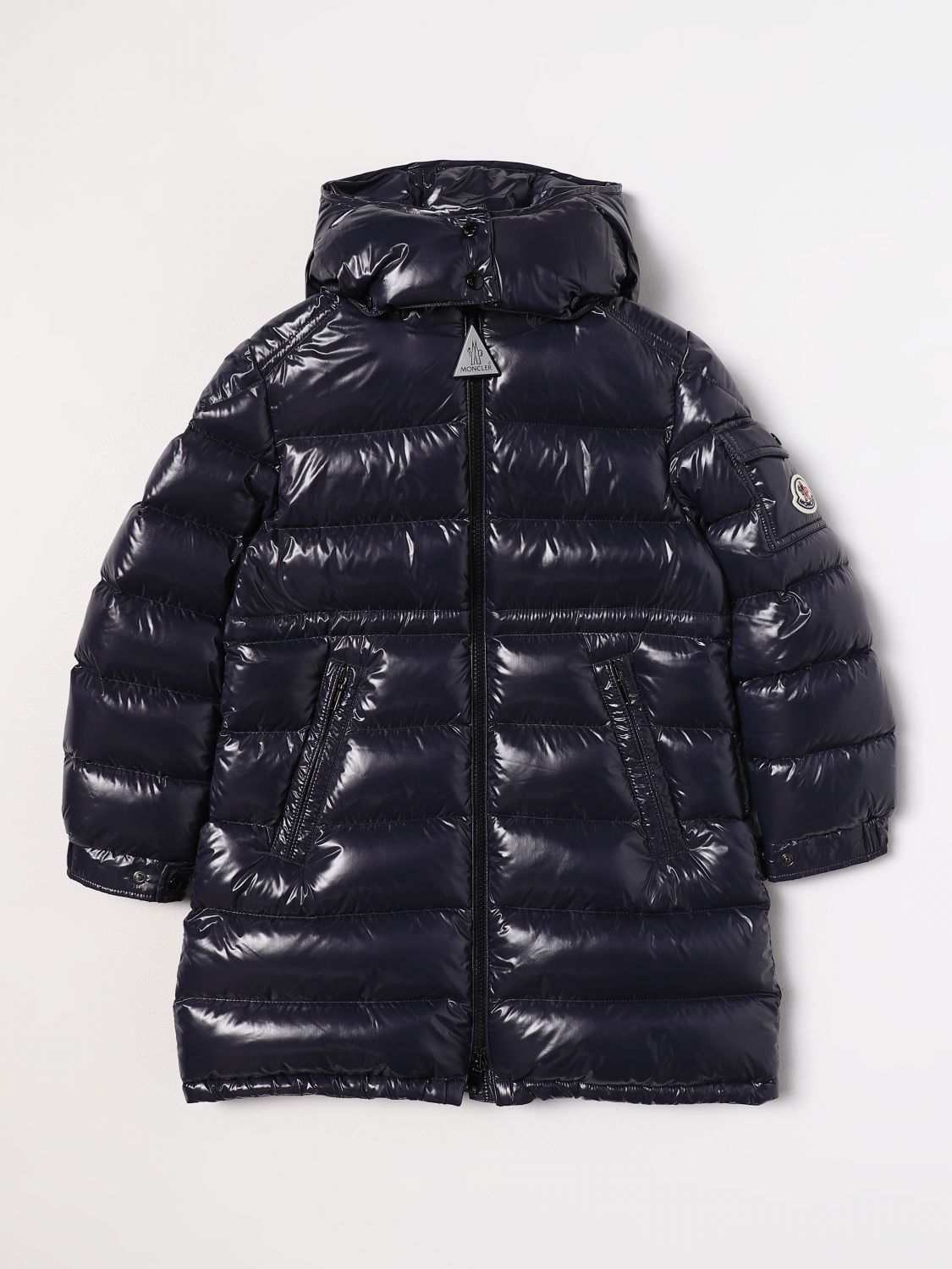 Moncler Jacket MONCLER Kids colour Navy