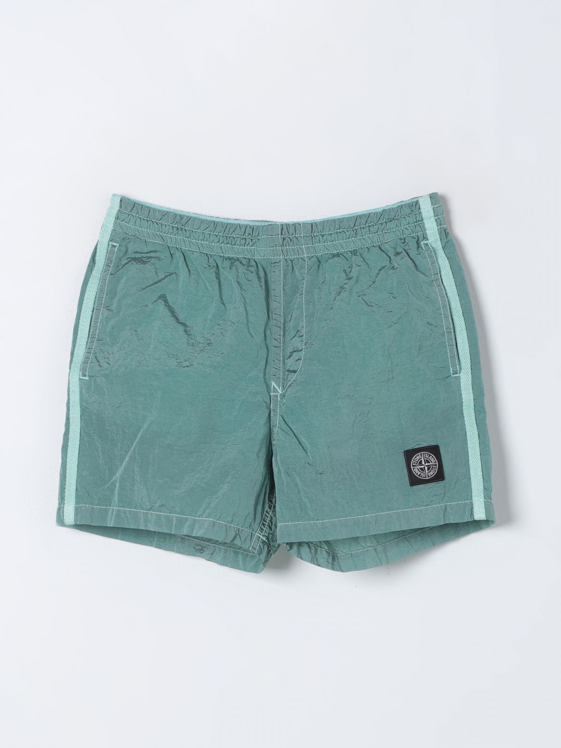 Stone Island Junior Shorts STONE ISLAND JUNIOR Kids colour Green