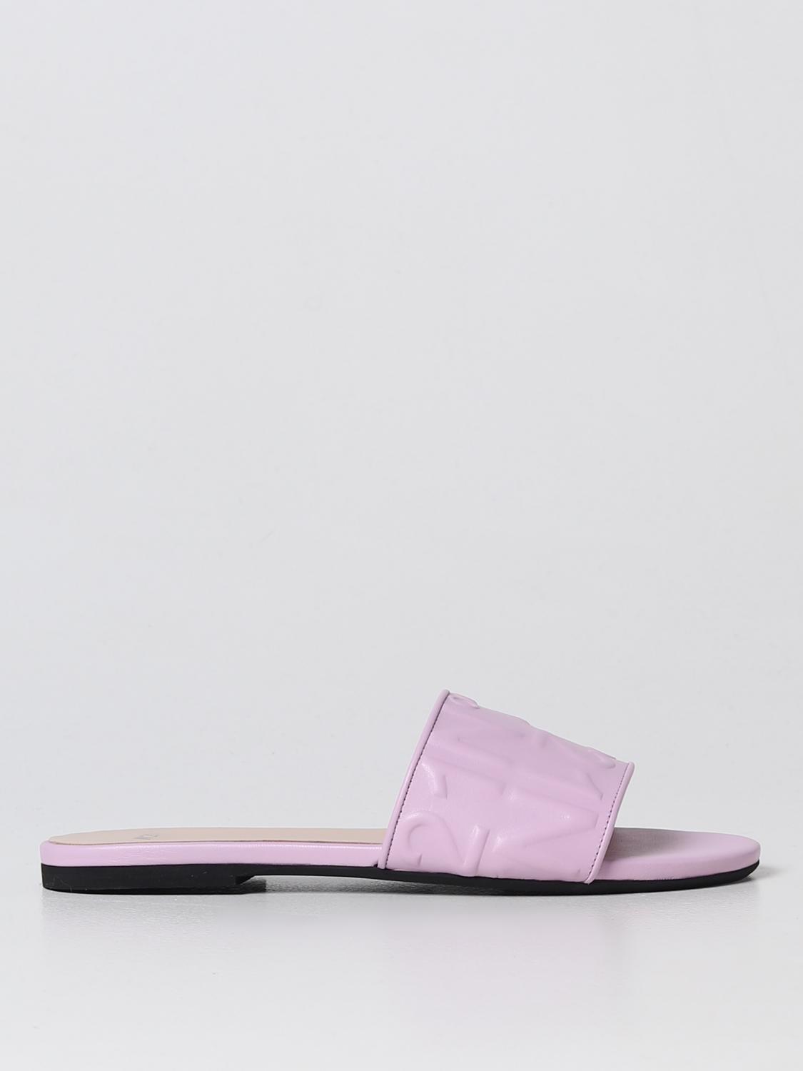 N° 21 Flat Sandals N° 21 Woman colour Wisteria