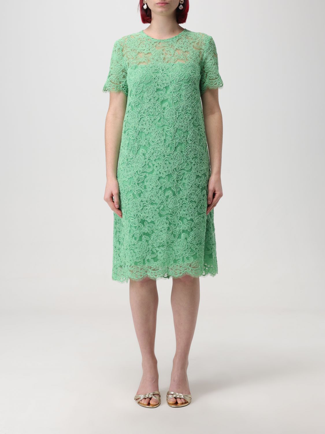 Ermanno Scervino Dress ERMANNO SCERVINO Woman colour Green