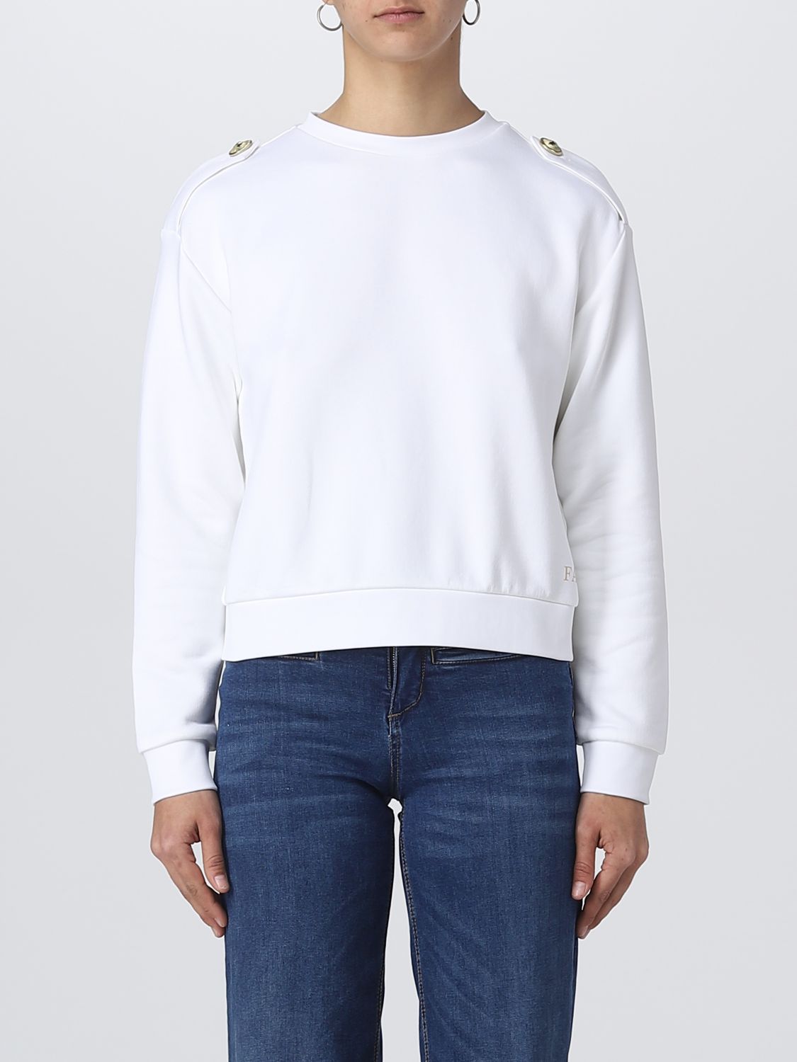 Fay Sweatshirt FAY Woman colour White