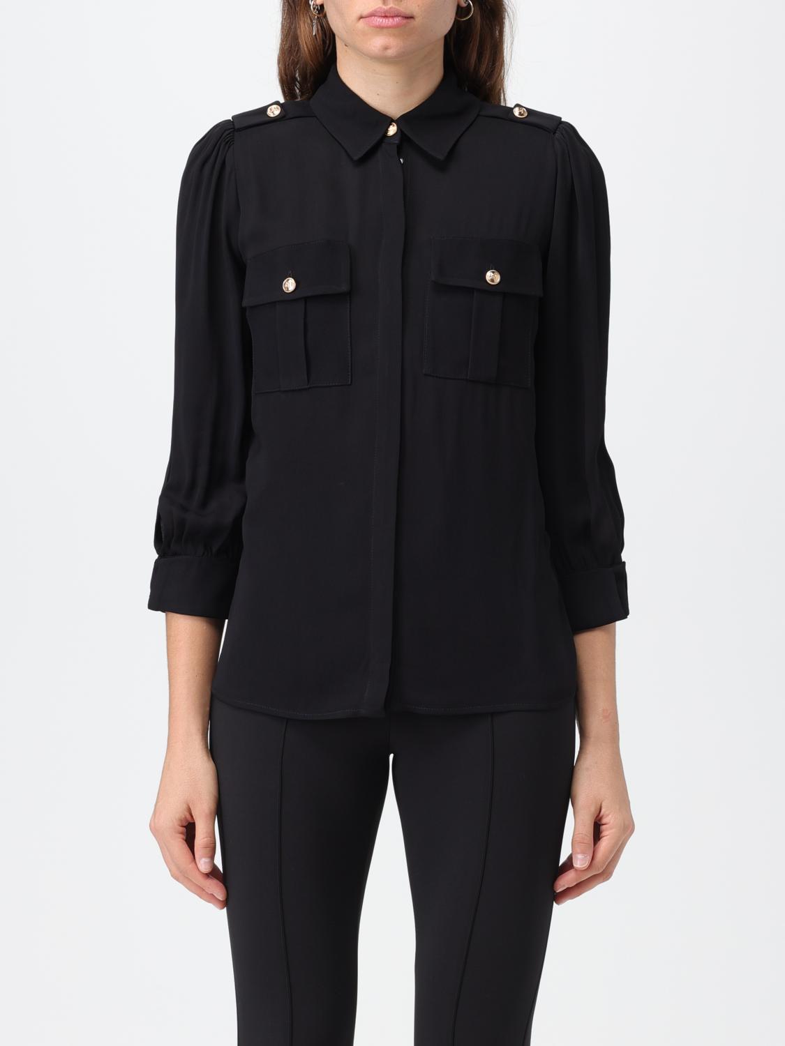 Elisabetta Franchi Shirt ELISABETTA FRANCHI Woman colour Black