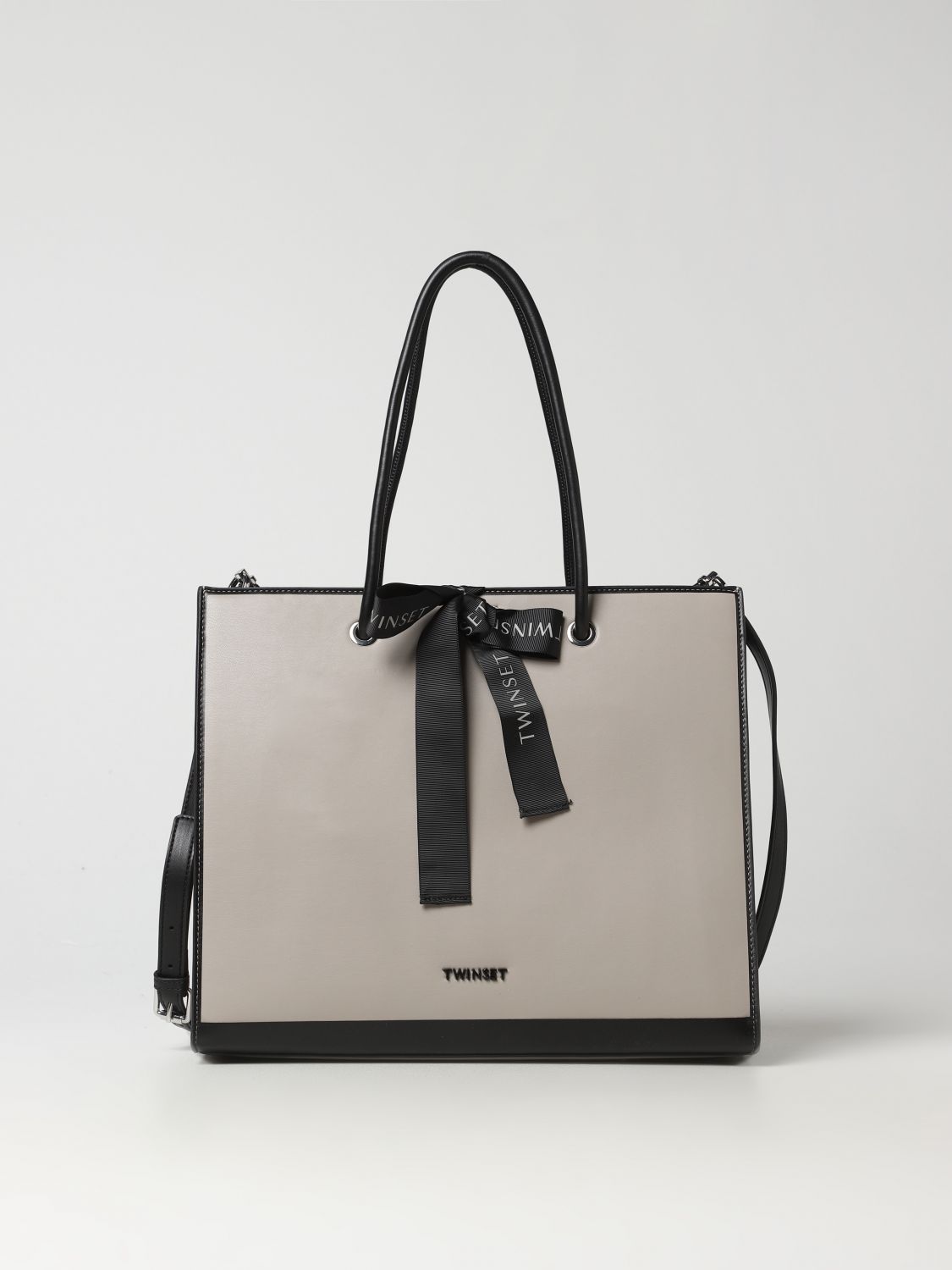 Twinset Tote Bags TWINSET Woman colour Dove Grey