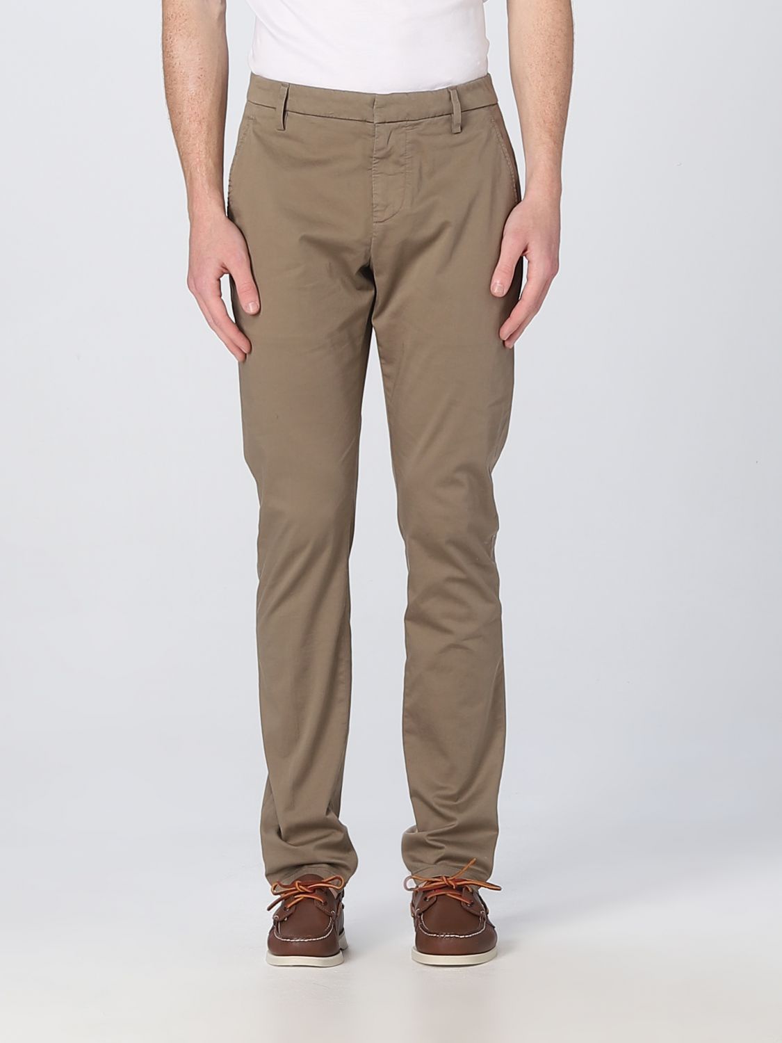 Dondup Trousers DONDUP Men colour Mud