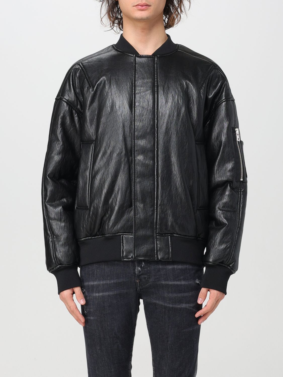 Patrizia Pepe Jacket PATRIZIA PEPE Men colour Black