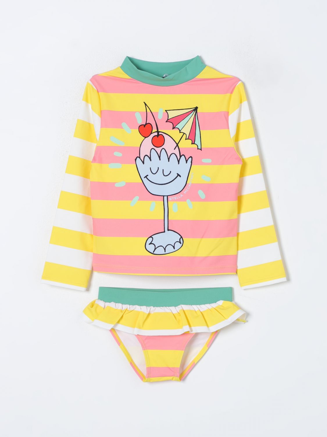 Stella McCartney Kids Swimsuit STELLA MCCARTNEY KIDS Kids colour Yellow