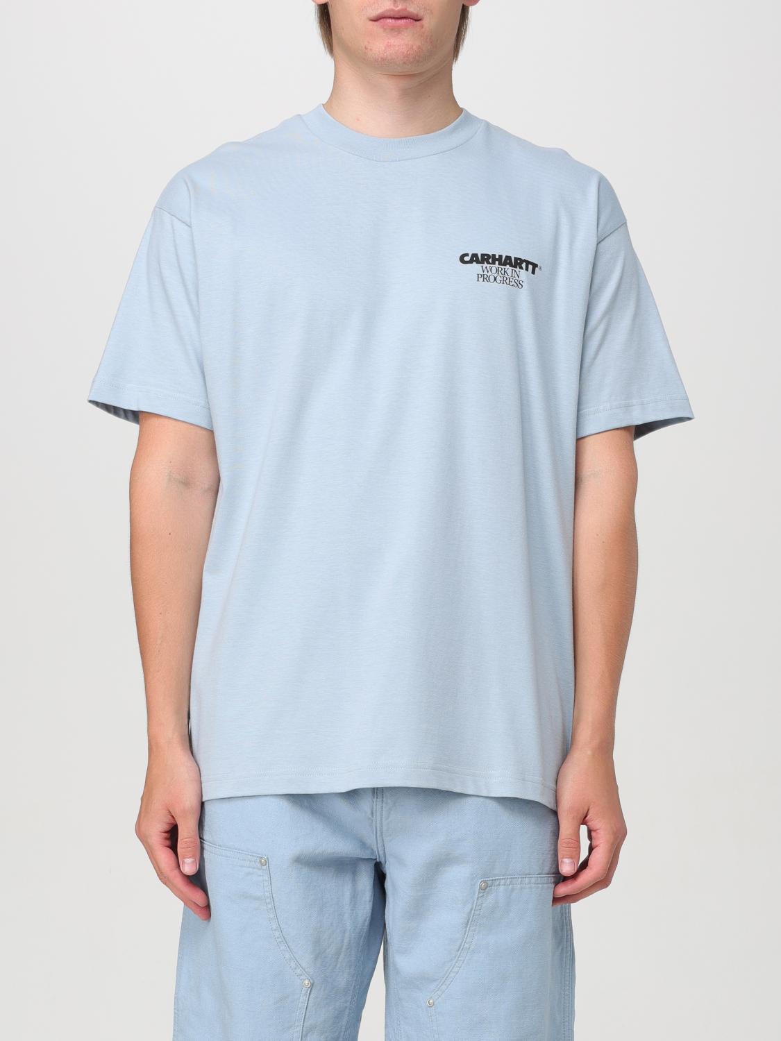 Carhartt WIP T-Shirt CARHARTT WIP Men color Gnawed Blue