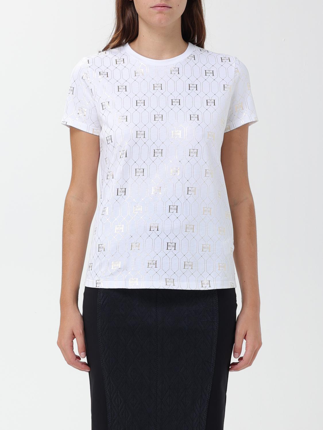 Elisabetta Franchi T-Shirt ELISABETTA FRANCHI Woman colour White