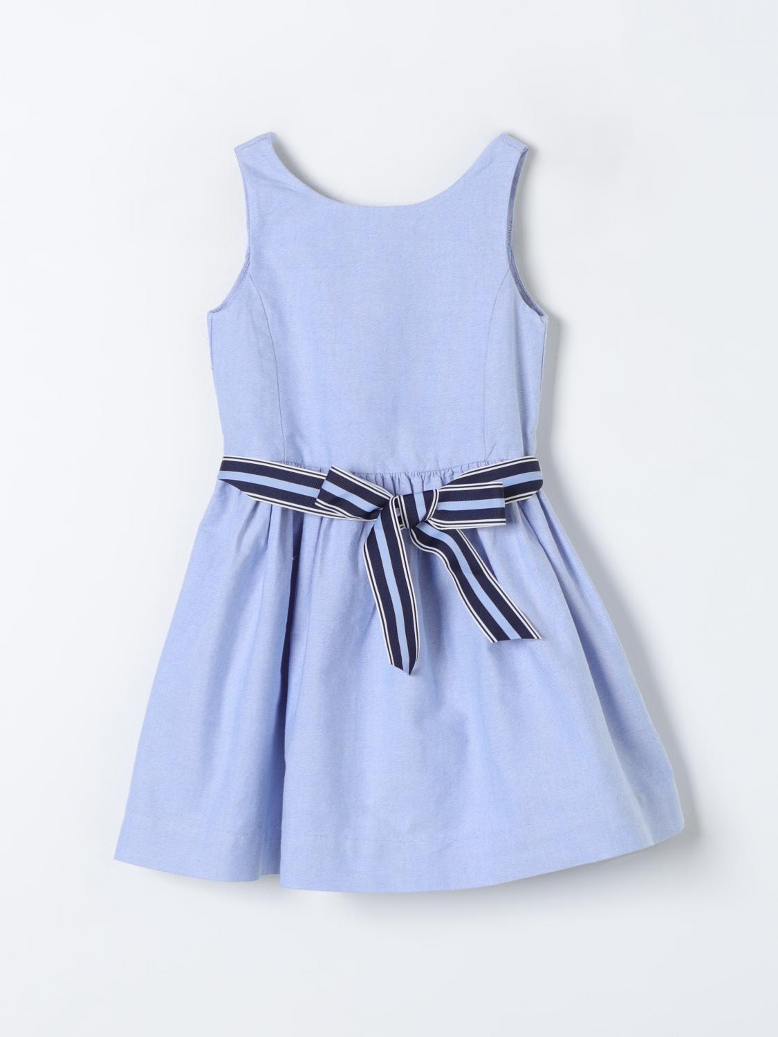 Polo Ralph Lauren Dress POLO RALPH LAUREN Kids colour Gnawed Blue