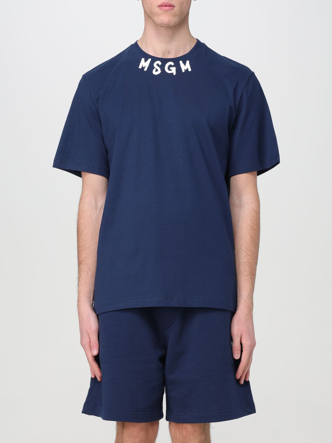 Msgm T-Shirt MSGM Men colour Blue 1