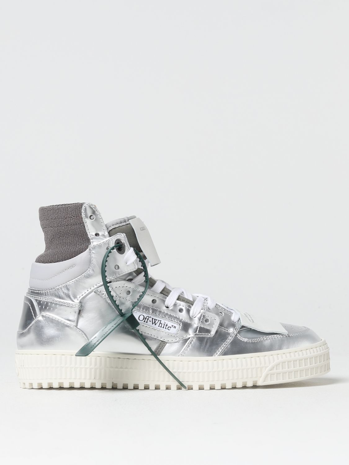 OFF-WHITE Sneakers OFF-WHITE Woman colour Silver