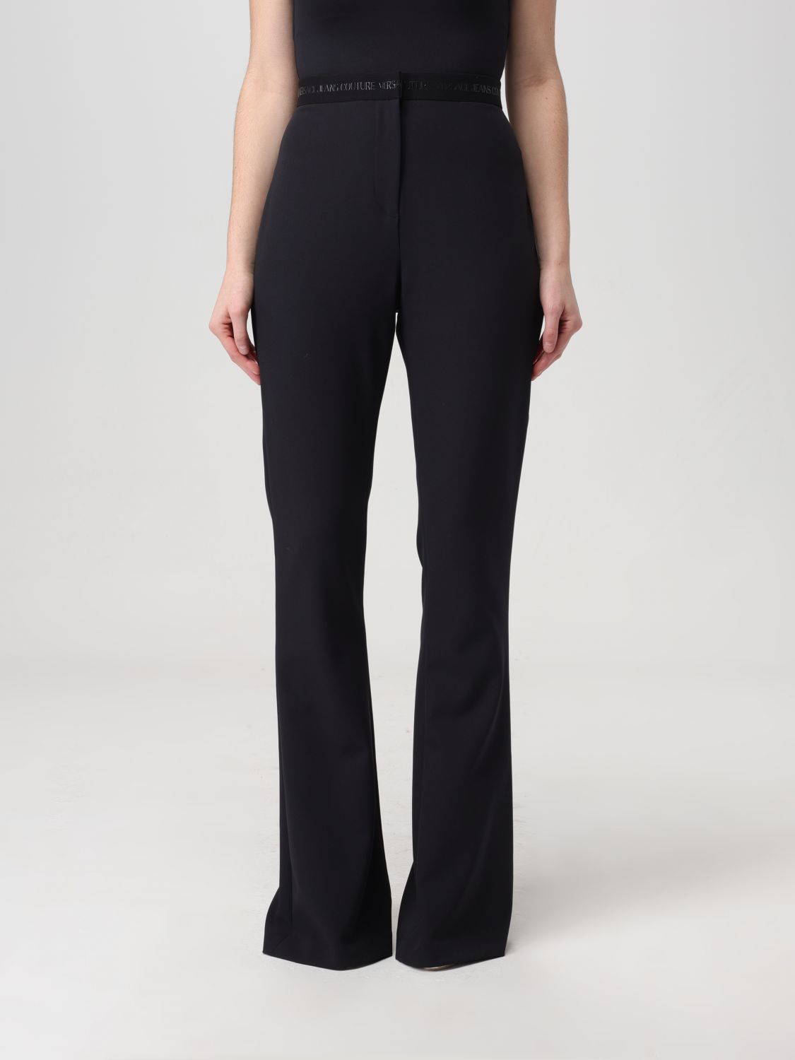 Versace Jeans Couture Trousers VERSACE JEANS COUTURE Woman colour Black