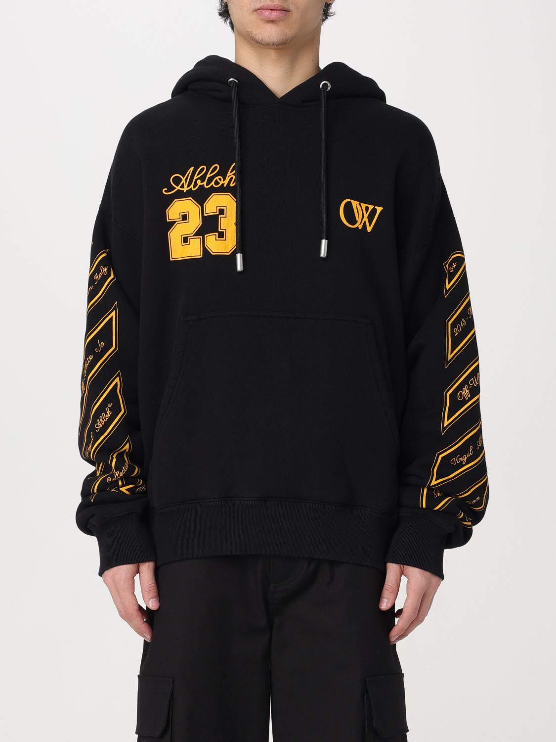 OFF-WHITE Sweatshirt OFF-WHITE Men colour Black