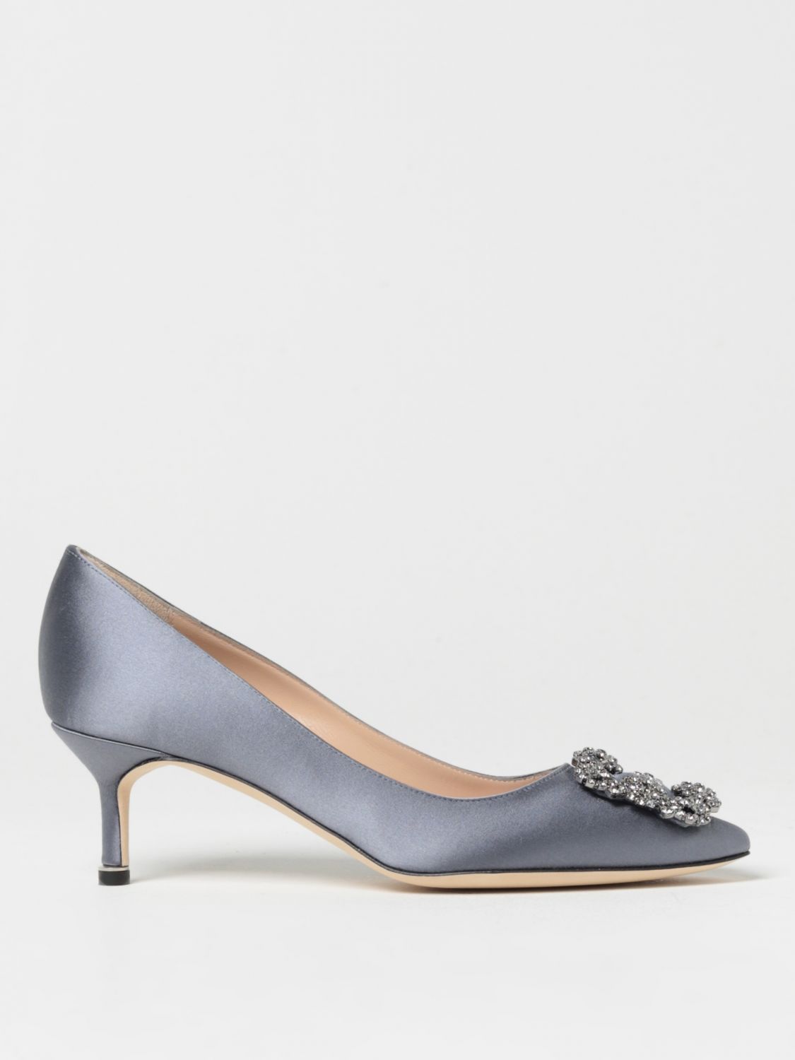 Manolo Blahnik Court Shoes MANOLO BLAHNIK Woman colour Navy