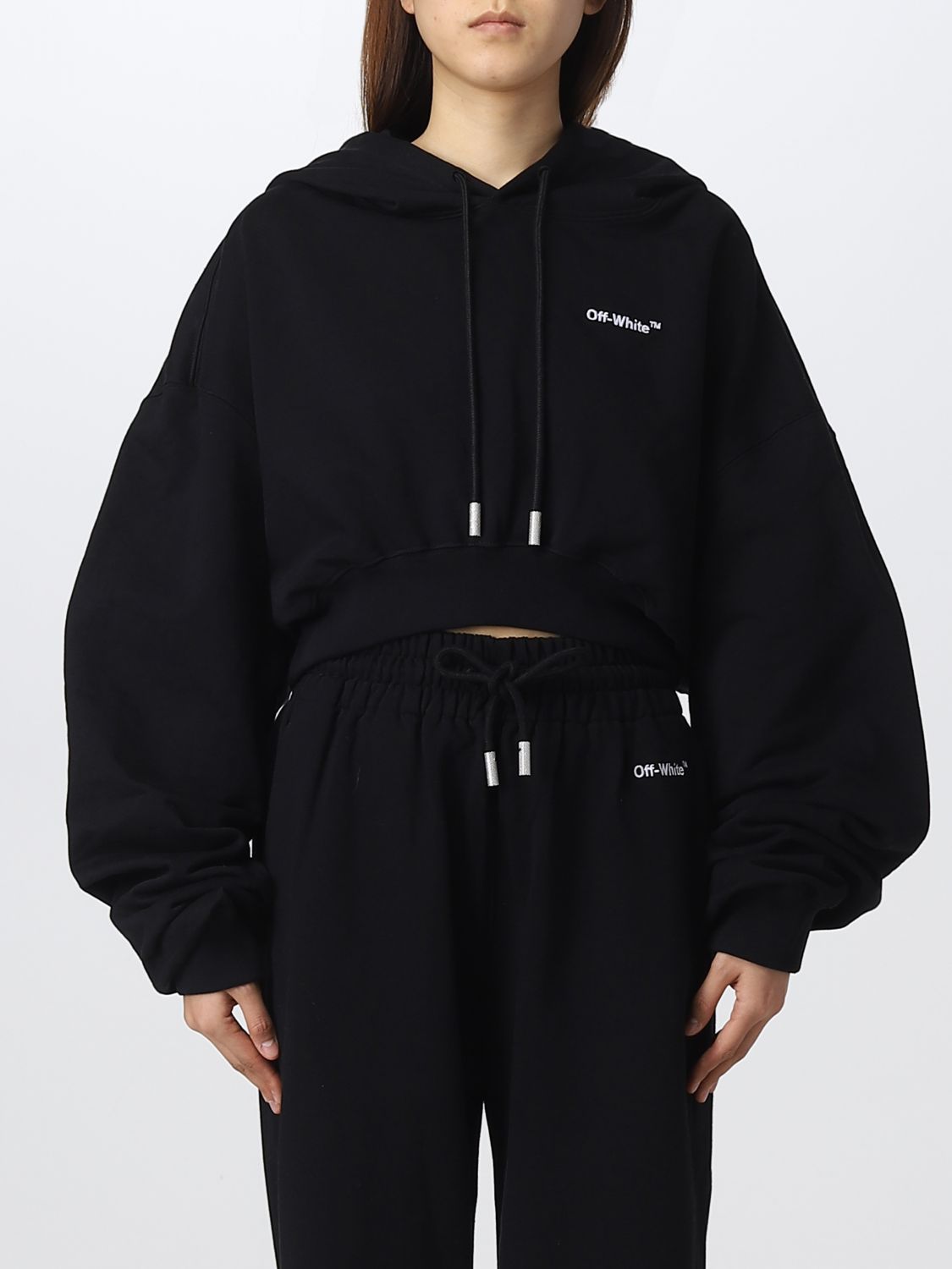 OFF-WHITE Sweatshirt OFF-WHITE Woman colour Black