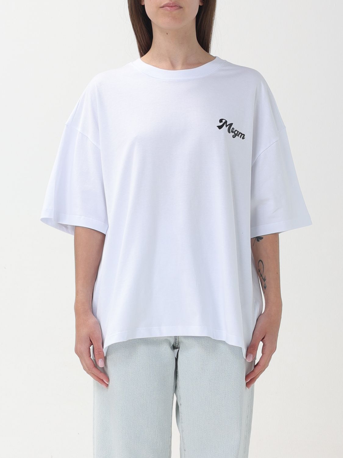 Msgm T-Shirt MSGM Woman colour White