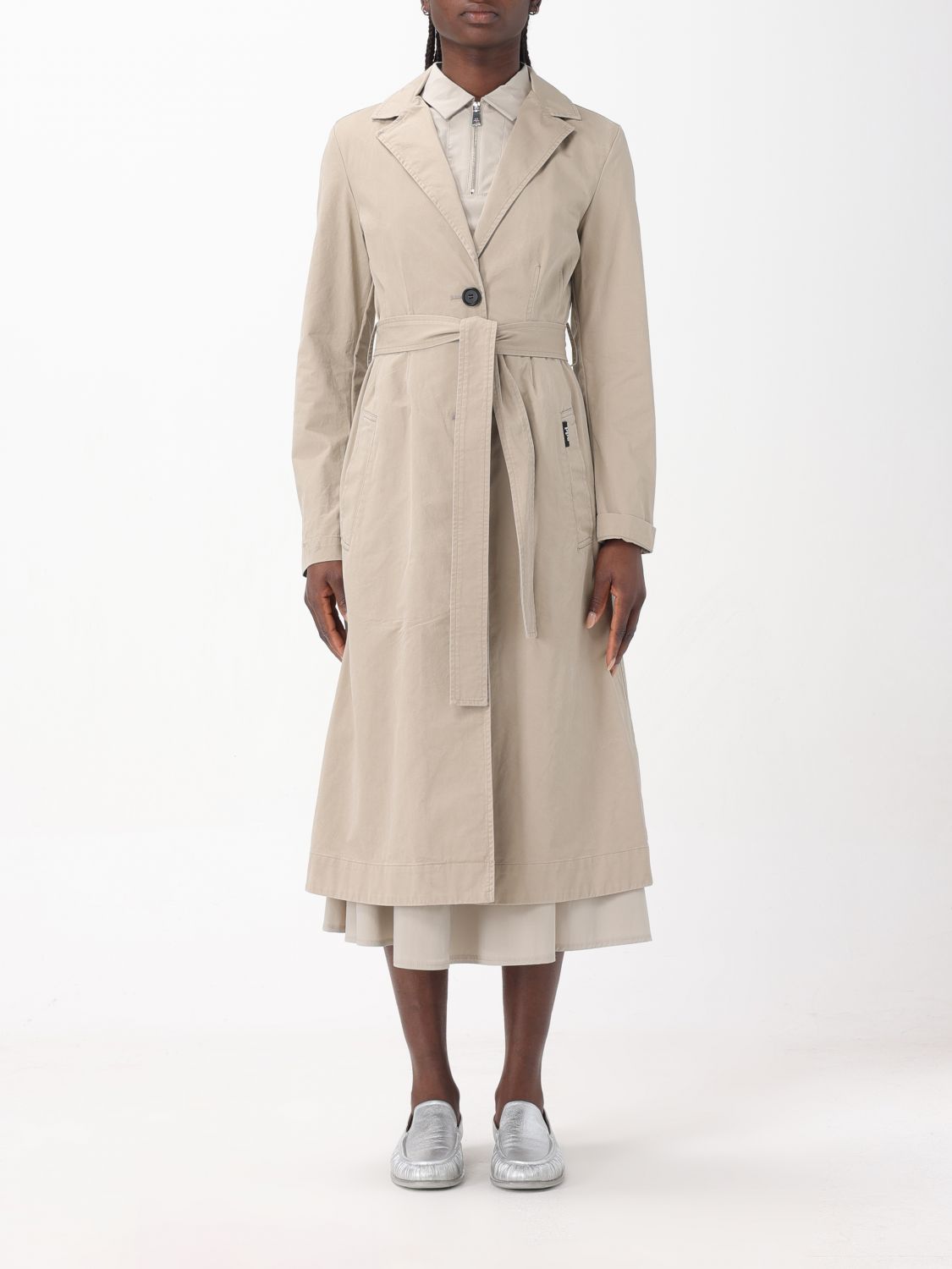 Add Trench Coat ADD Woman colour Beige
