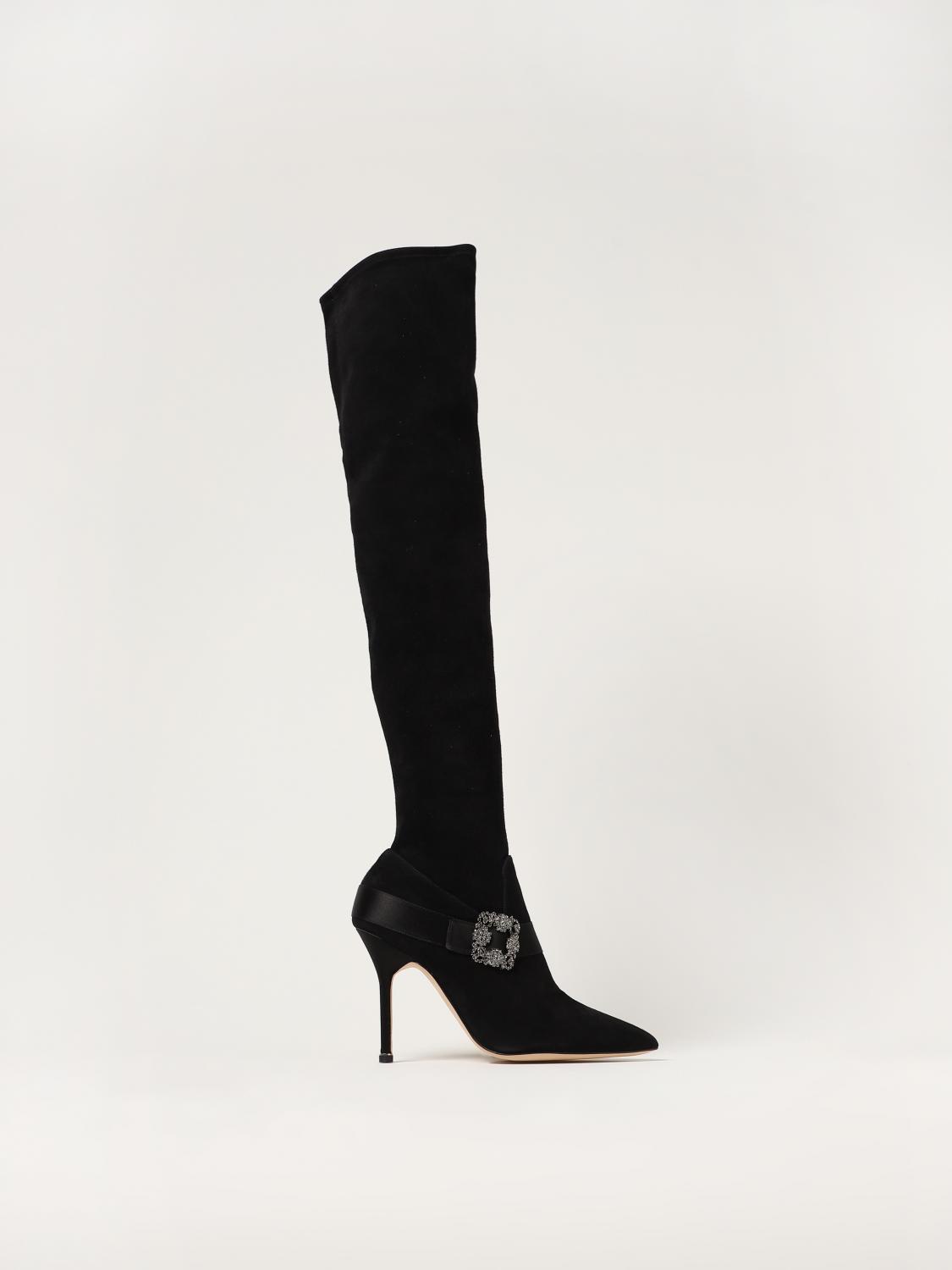 Manolo Blahnik Boots MANOLO BLAHNIK Woman colour Black